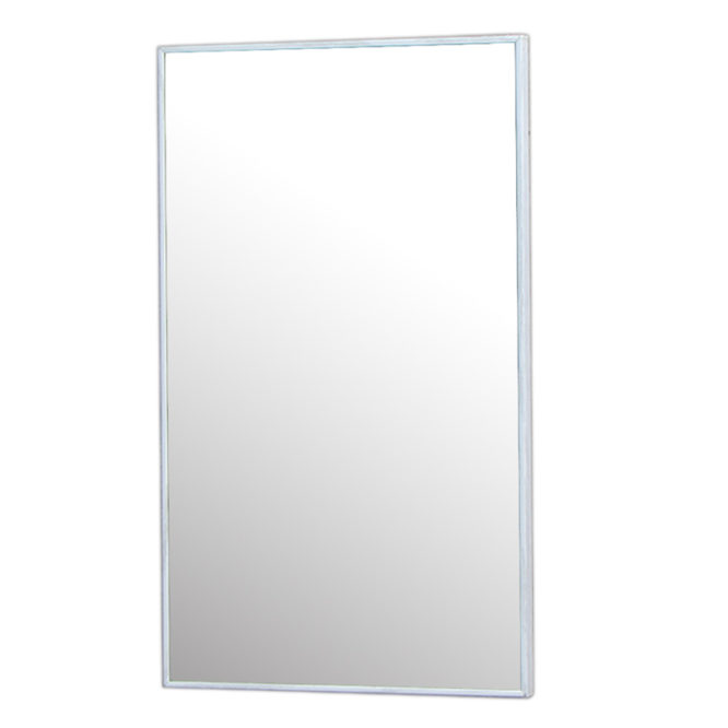 水曲柳木紋質感細框單鏡，鋁框包覆鏡面不易氧化，34x54cm防水耐用易清潔 MS733Q